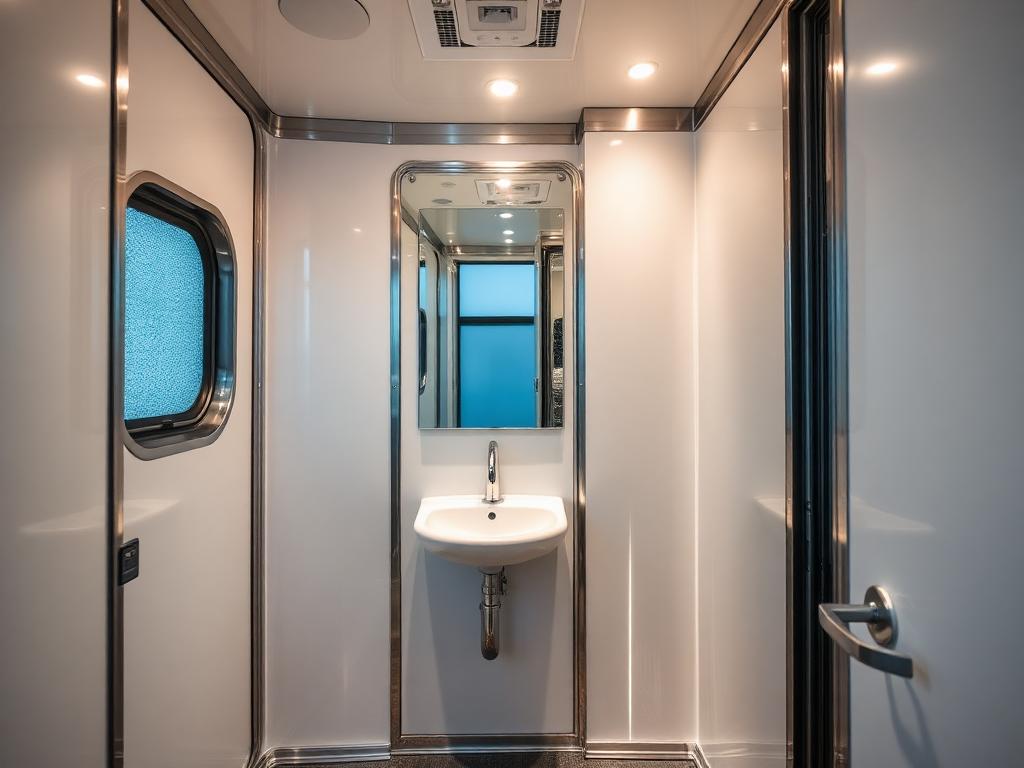 Luxury Restroom Trailers in Caro, MI